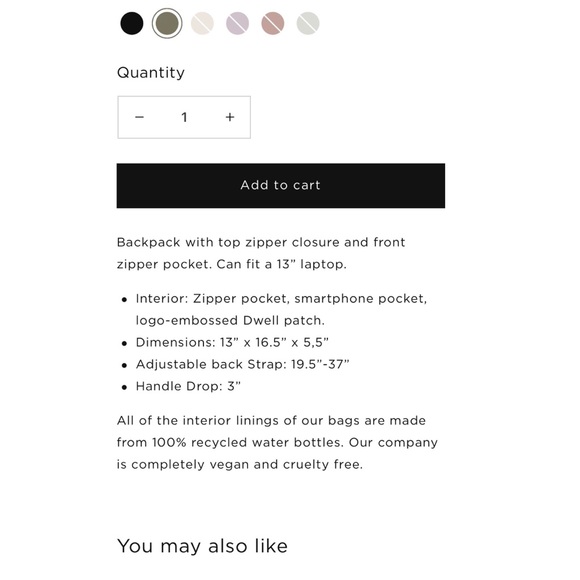 Matt and Nat July Vegan Backpack - Picture 6 of 6